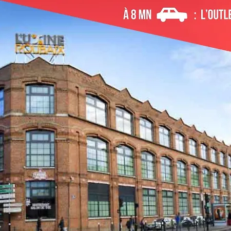 Hébergement de vacances Le Relais De La Poste 6ch 6 Sdb, 12 Pers Centre Fibre Roubaix