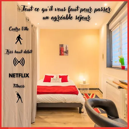 Le Relais De La Poste 6ch 6 Sdb, 12 Pers Centre Fibre * ルーベ