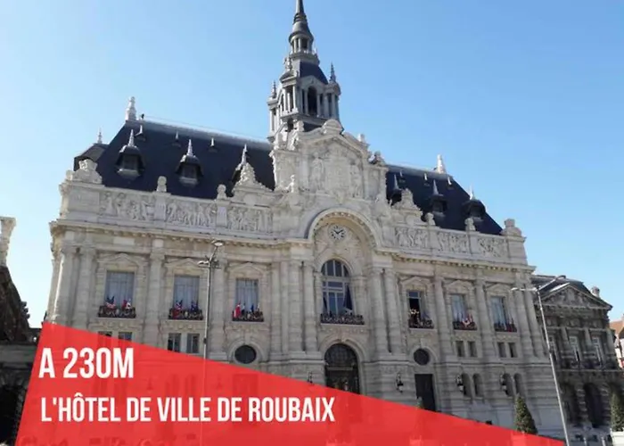 Le Relais De La Poste 6ch 6 Sdb, 12 Pers Centre Fibre Hébergement de vacances Roubaix