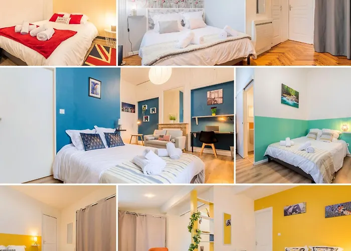 Le Relais De La Poste 6ch 6 Sdb, 12 Pers Centre Fibre Hébergement de vacances Roubaix