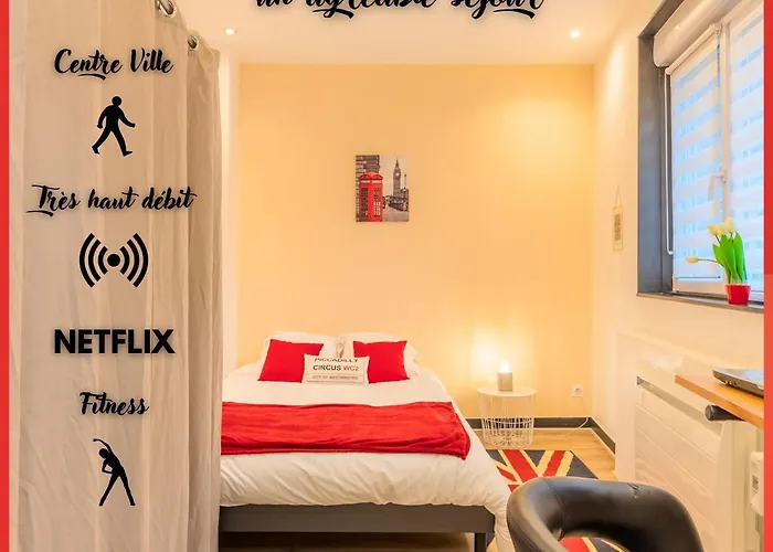 Le Relais De La Poste 6ch 6 Sdb, 12 Pers Centre Fibre * Roubaix