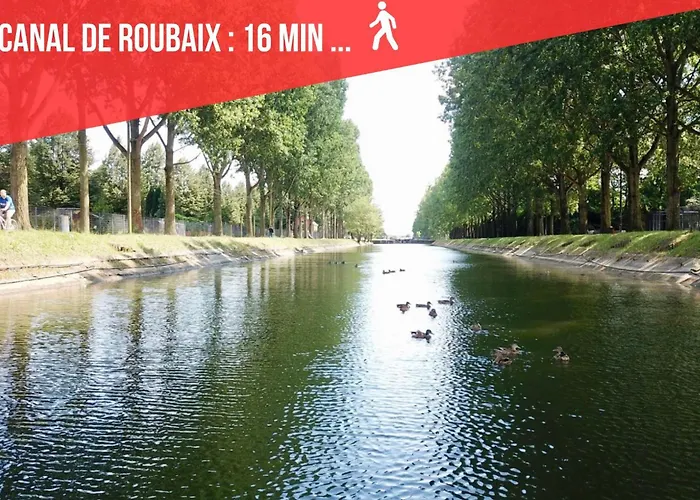 Le Relais De La Poste 6ch 6 Sdb, 12 Pers Centre Fibre Hébergement de vacances Roubaix